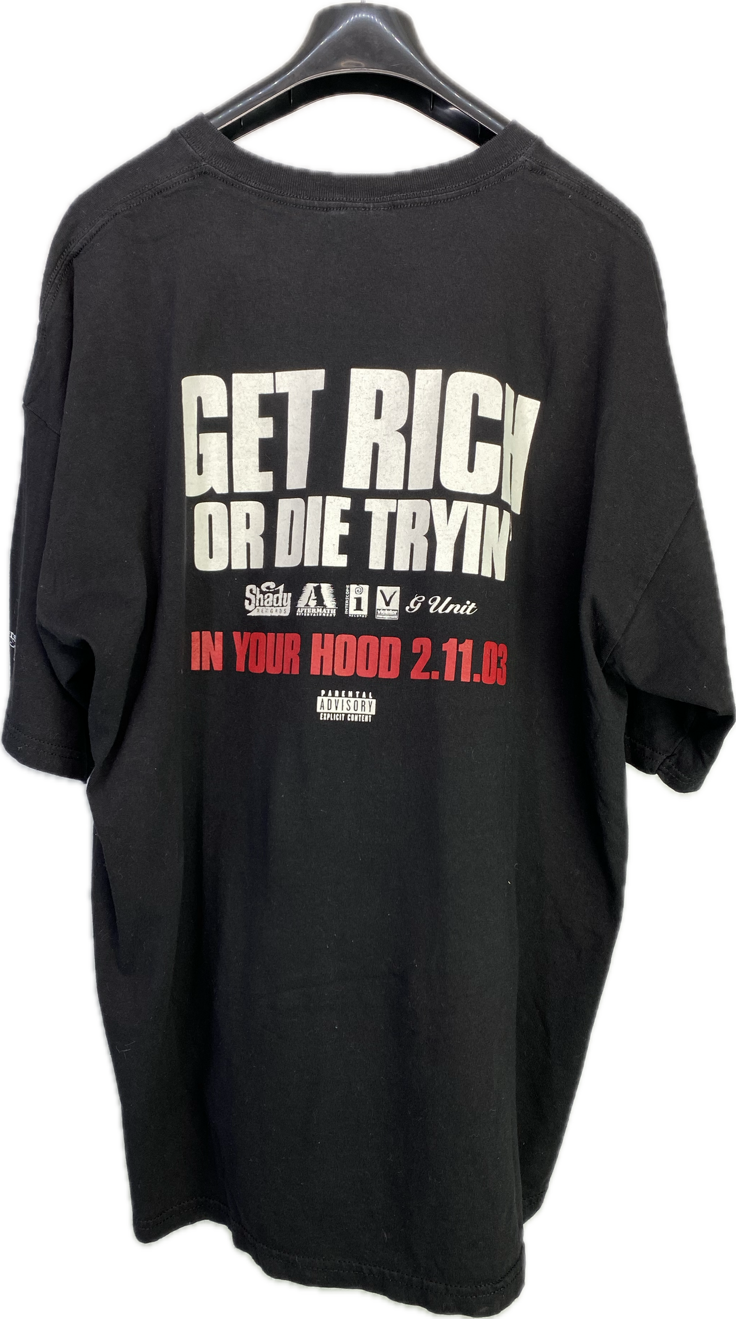 50 Cent "Get Rich or Die Trying" T-Shirt 2XL